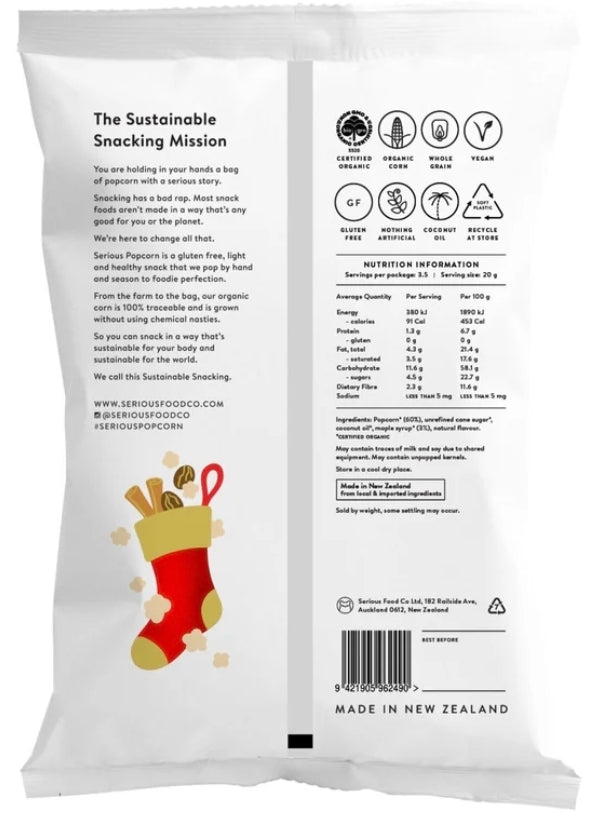 Serious Popcorn - REAL MAPLE