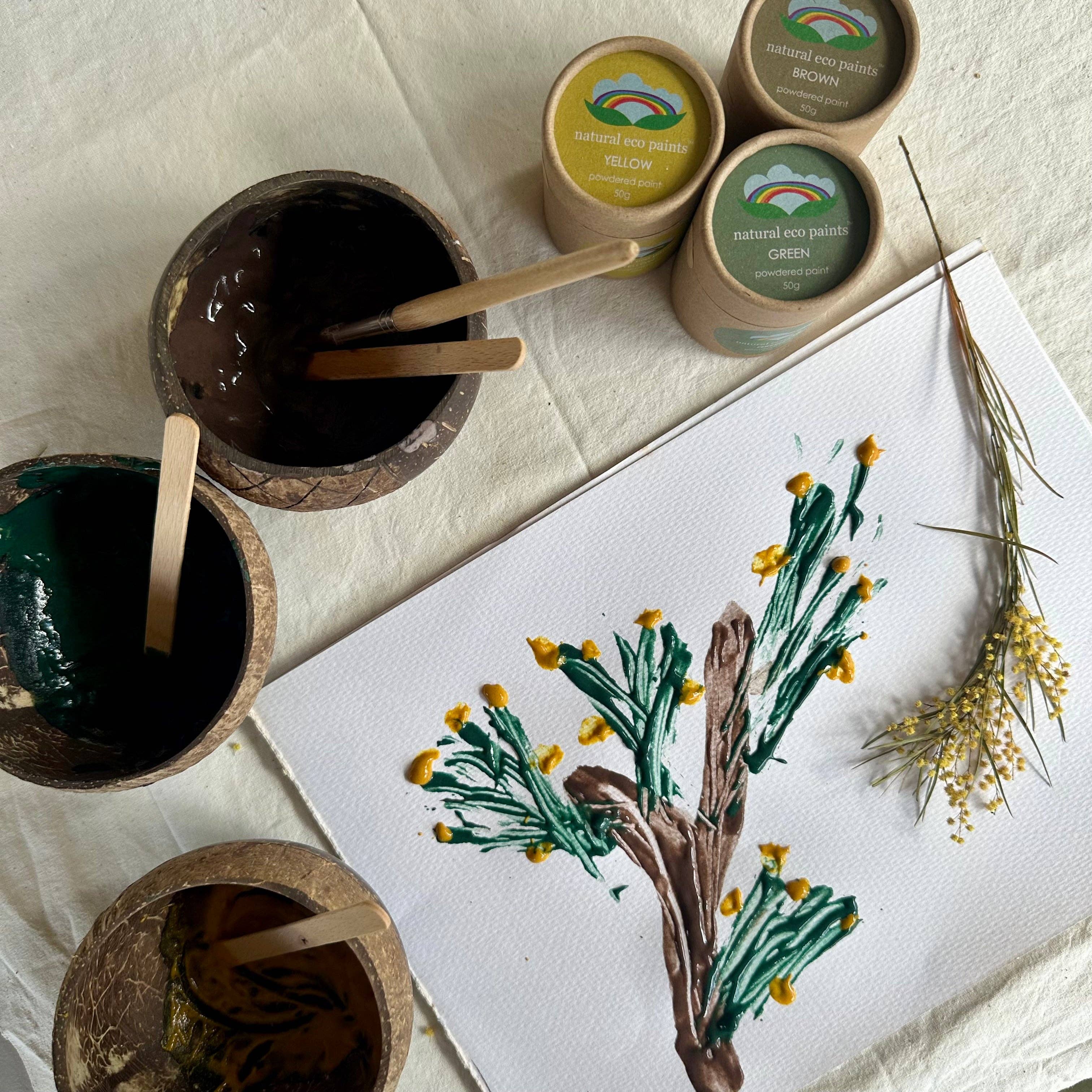 Eco Art and Craft - Green Eco Paint