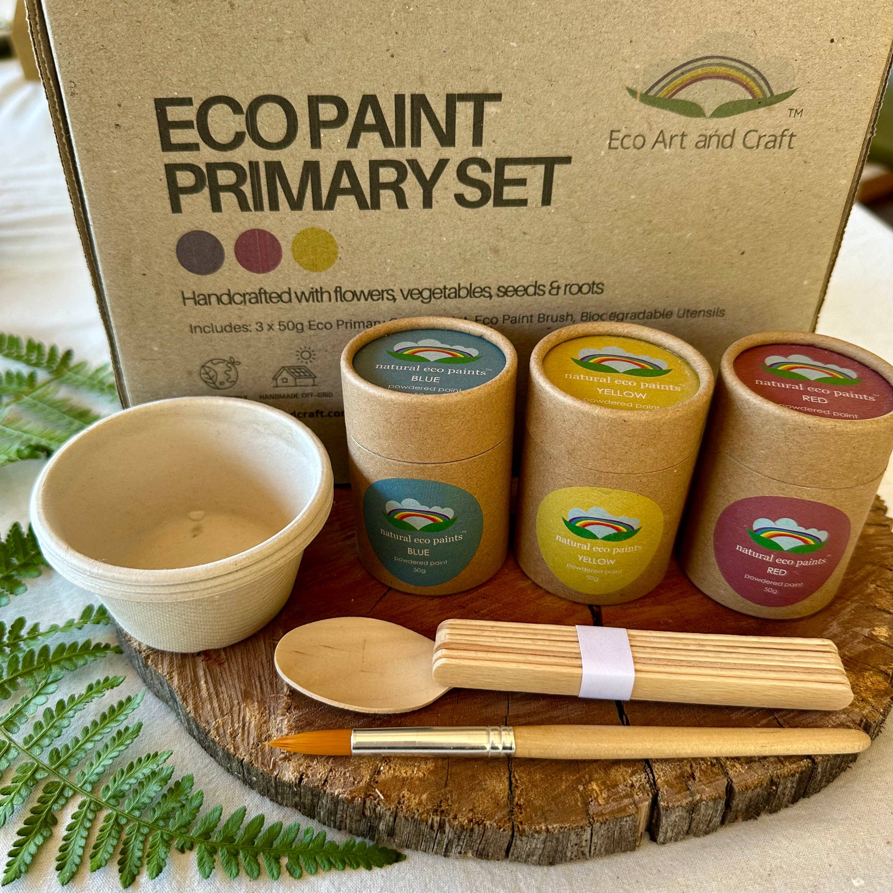 Eco Art and Craft - Eco Paint Primary Set