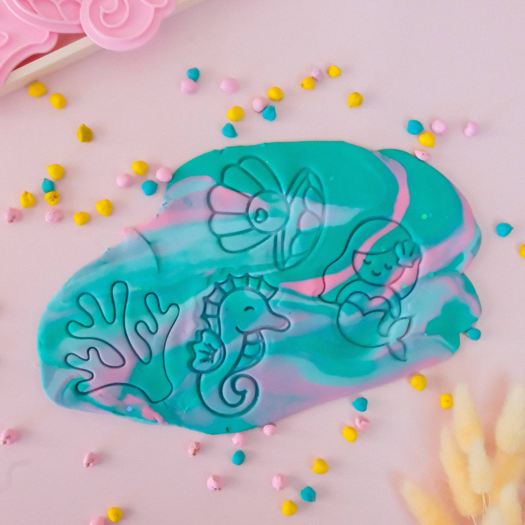 Play Sense - Eco Playdough Stamp | Mermaid