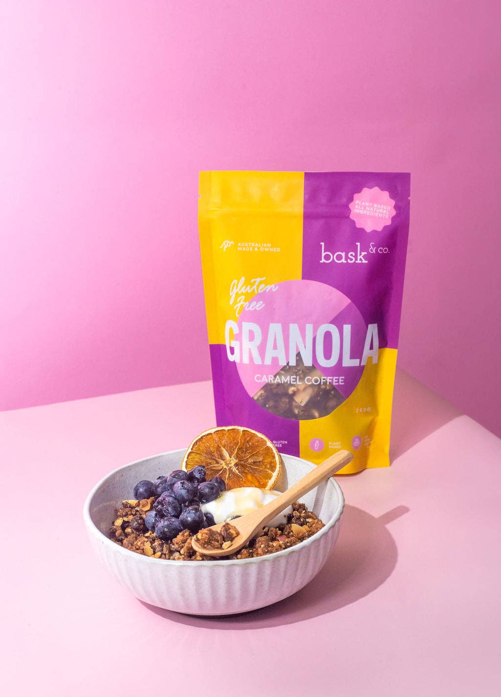 Bask and Co - Caramel Coffee Gluten Free Granola