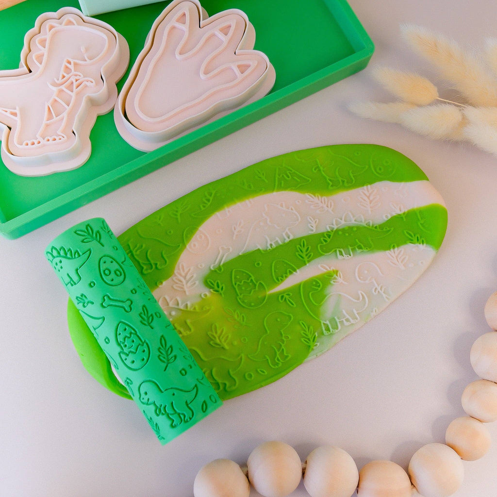 Play Sense - Eco Textured Roller | Dinosaur