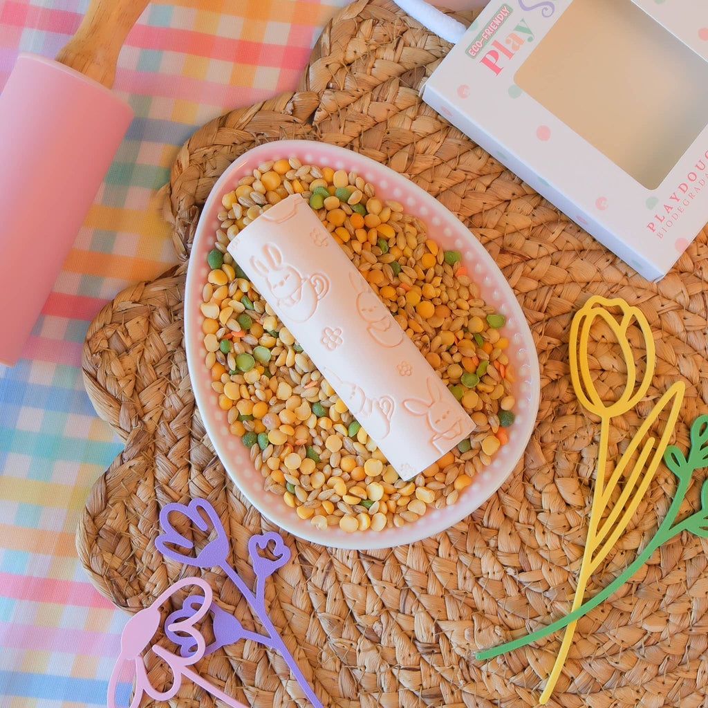 Play Sense - Eco Textured Roller | Easter Bunny Cups