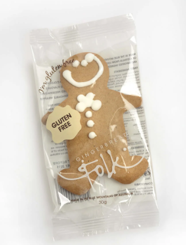 Gingerbread Folk Gluten Free Gingerbread Man
