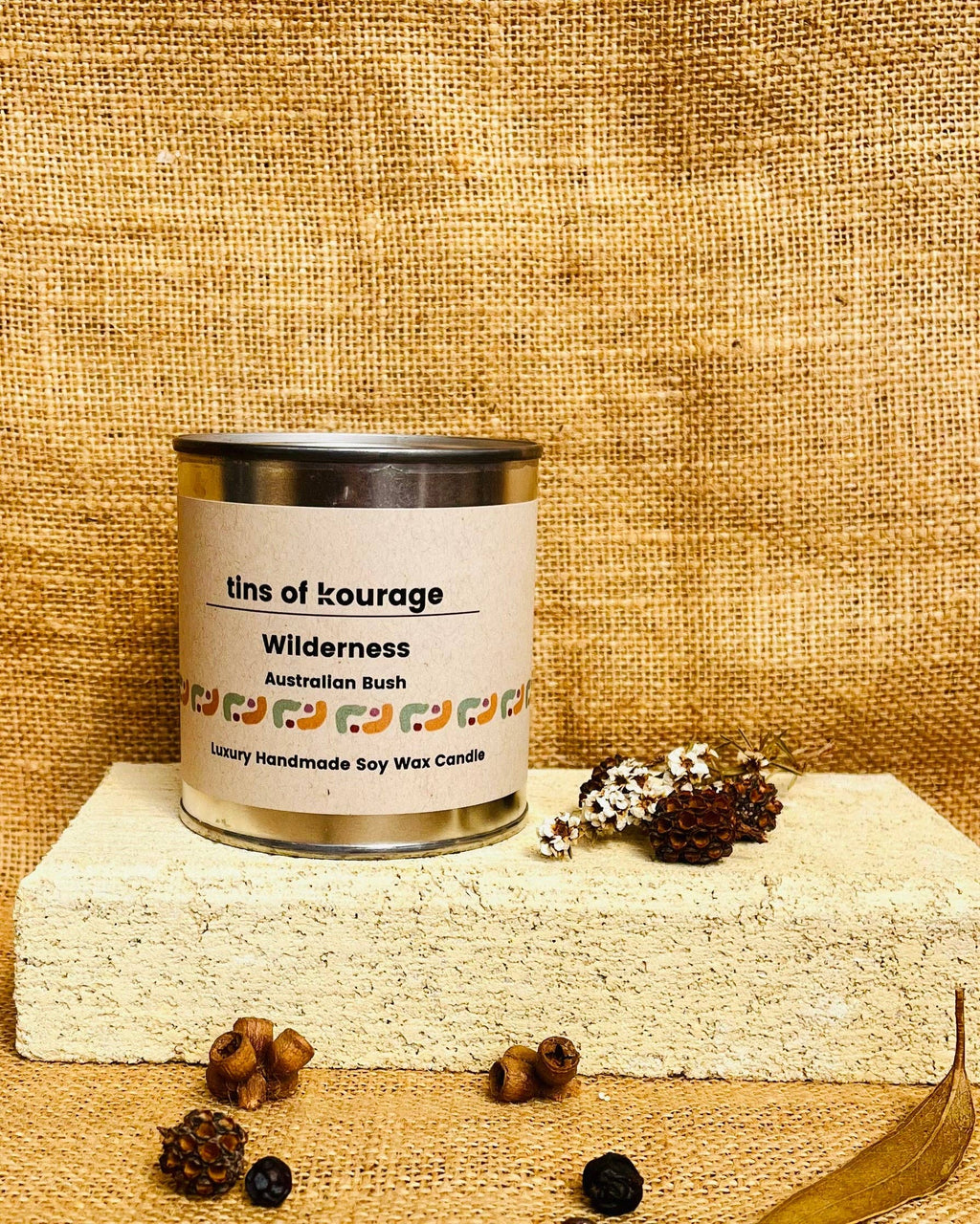 Kourage & co - Wilderness Soy Wax Candle Mini 50ml