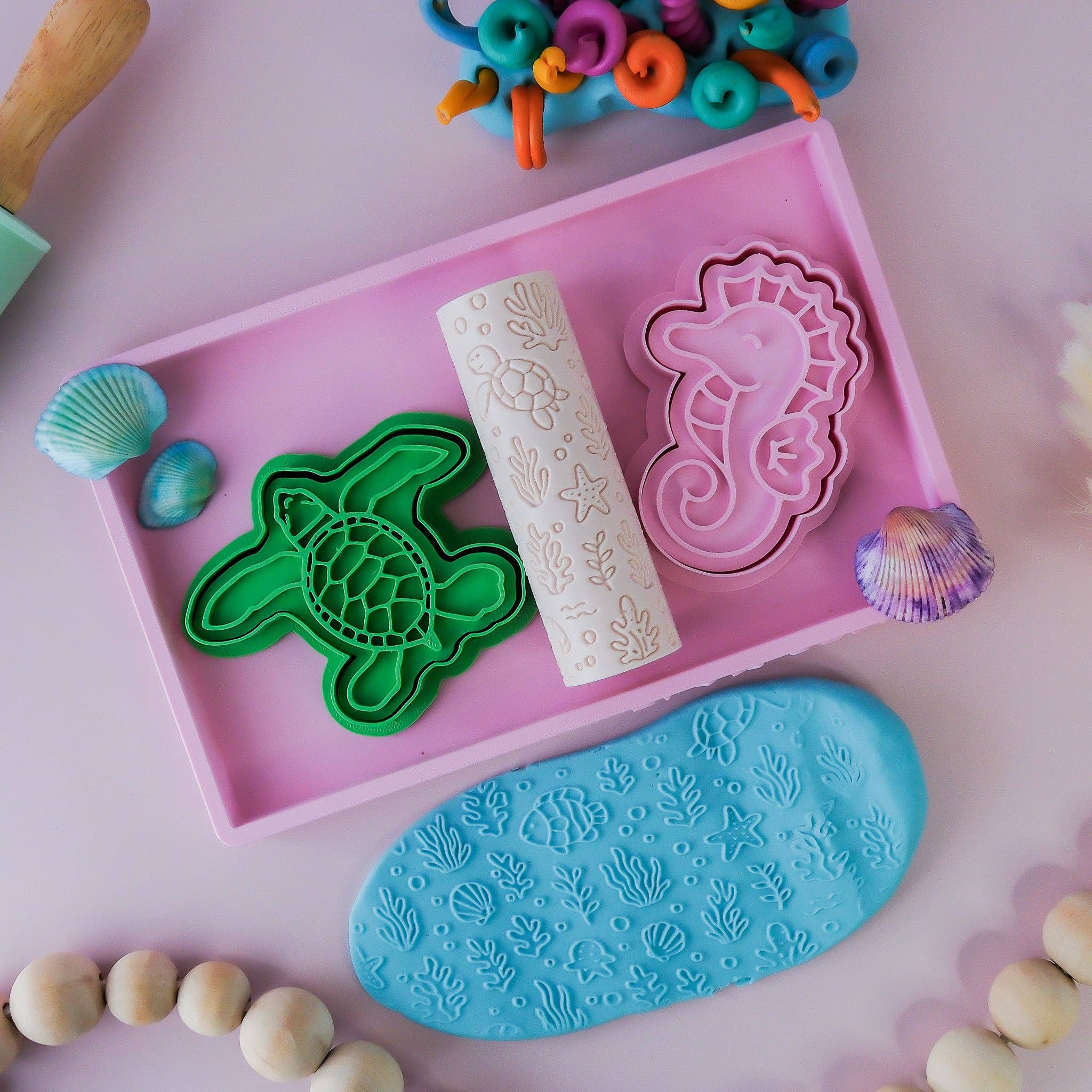 Play Sense - Eco Textured Roller | Ocean Life