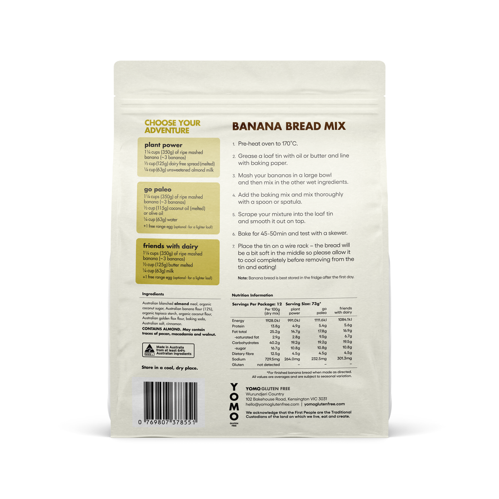 YOMO - Banana bread mix