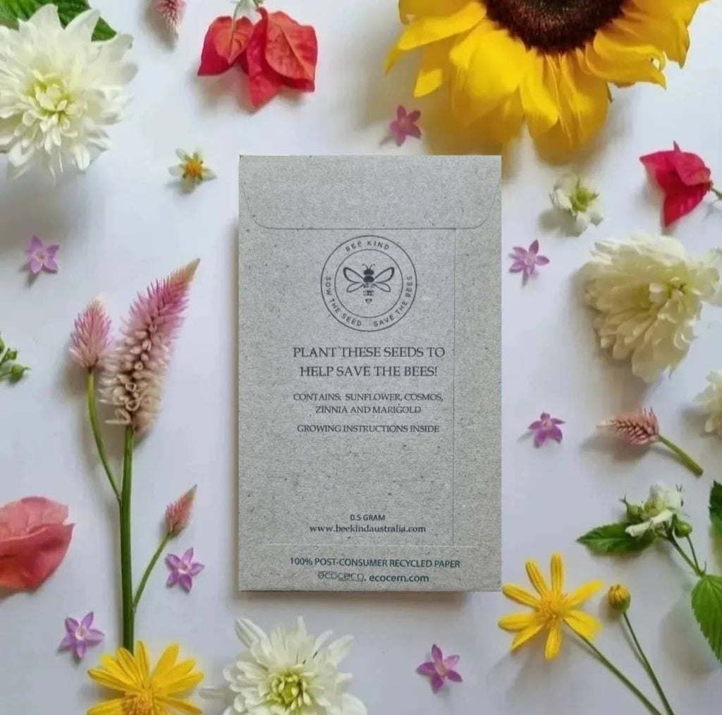 Bee Kind Australia - Thank You Teacher - Flower Seeds