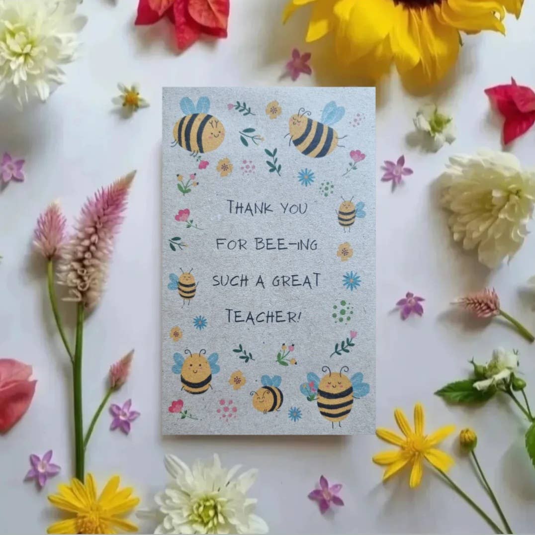 Bee Kind Australia - Thank You Teacher - Flower Seeds