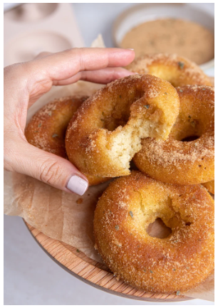 Baked, not fried donut mix - Nodo at Home