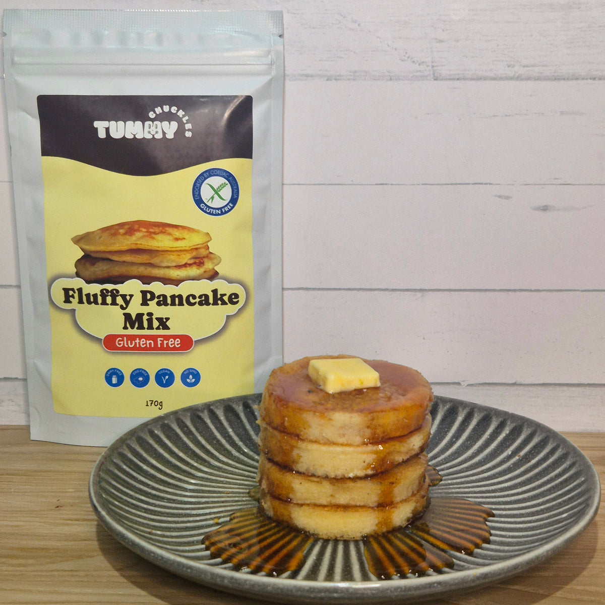 Tummy Chuckles - Fluffy Pancake Mix 2 Pack bundle