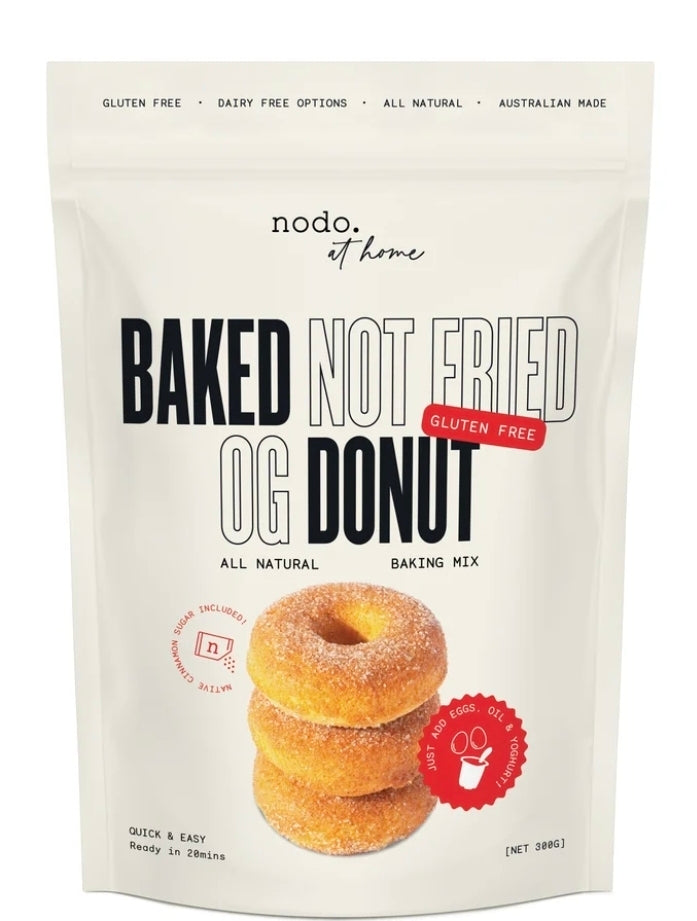 Baked, not fried donut mix - Nodo at Home