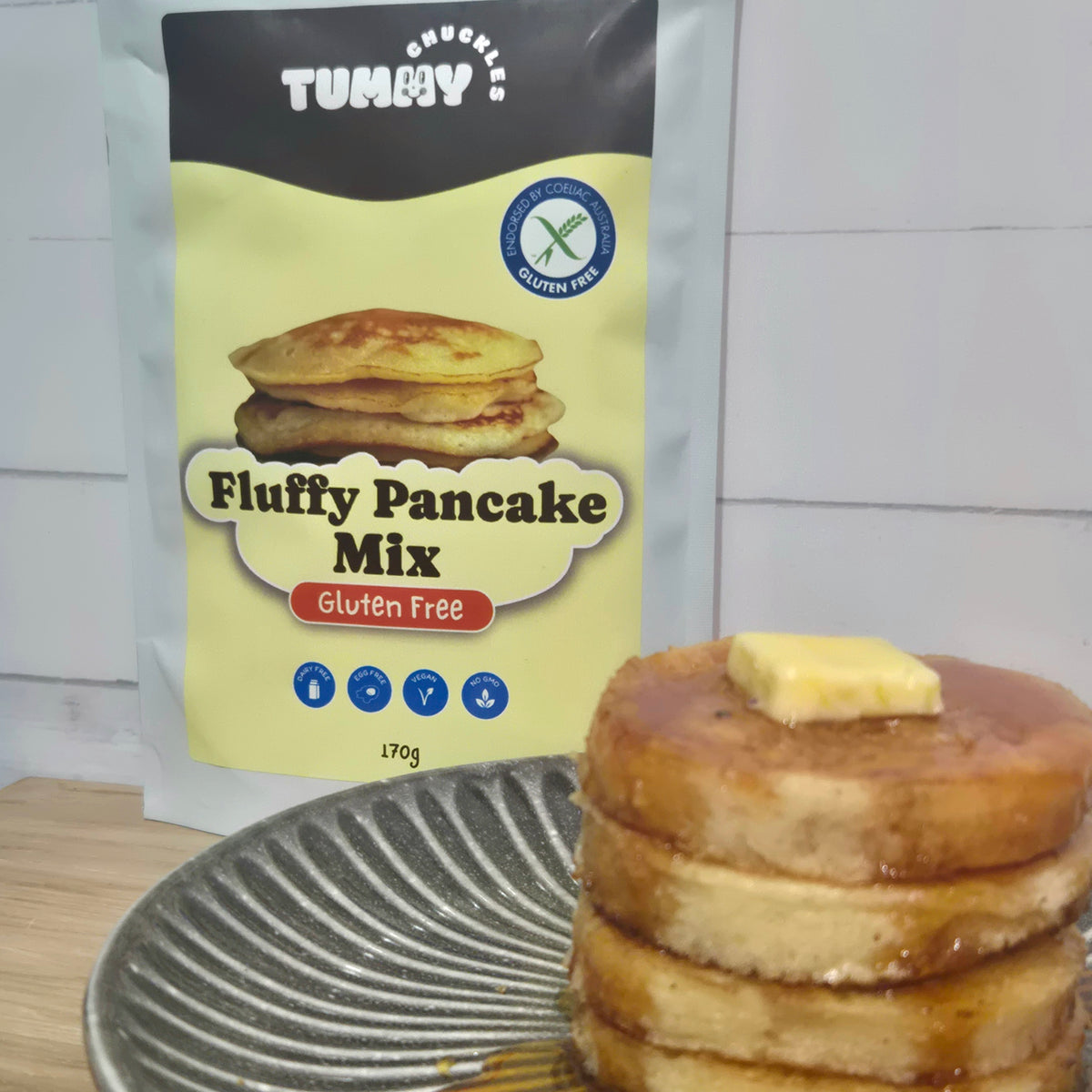 Tummy Chuckles - Fluffy Pancake Mix 2 Pack bundle