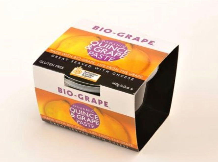 BIO-GRAPE Certified Organic Quince & Grape Paste