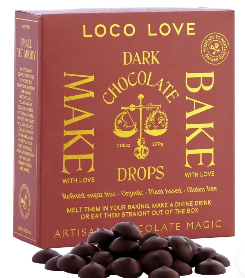 Loco Love - Dark Chocolate Drops 200g